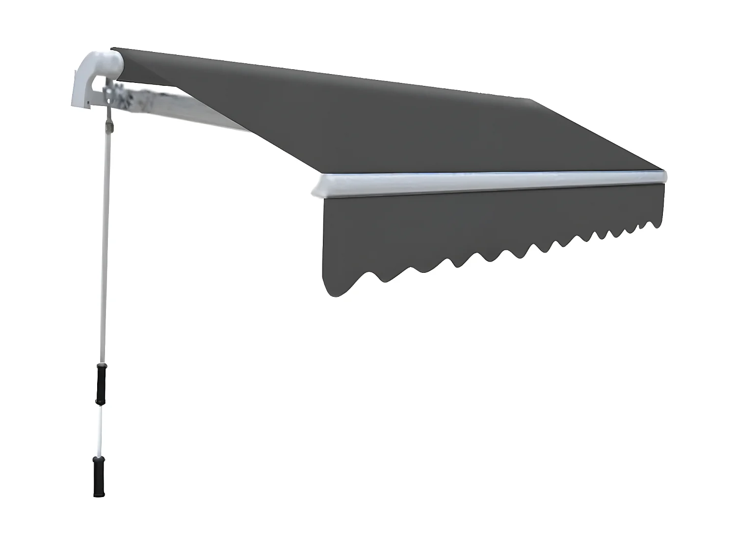 Auvent pliableanuel 300 Anthracite