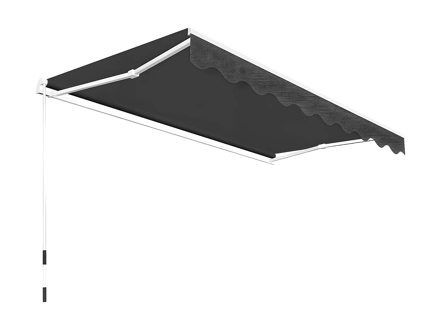 Auvent pliableanuel 300 Anthracite