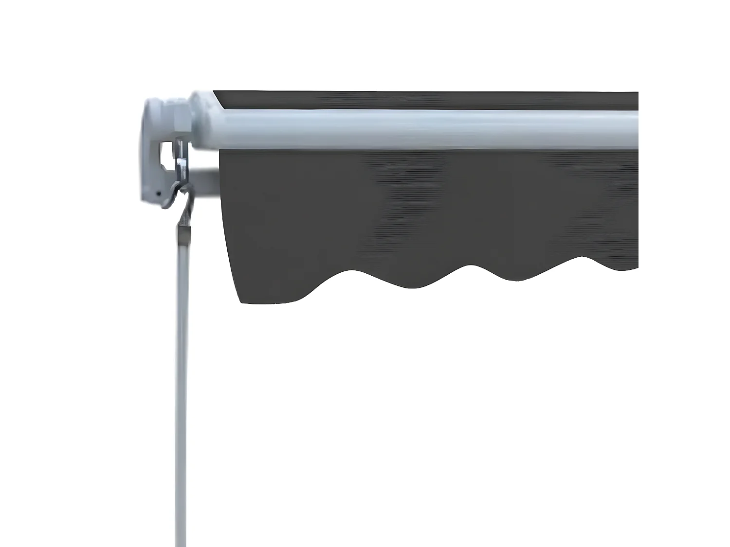 Auvent pliableanuel 300 Anthracite