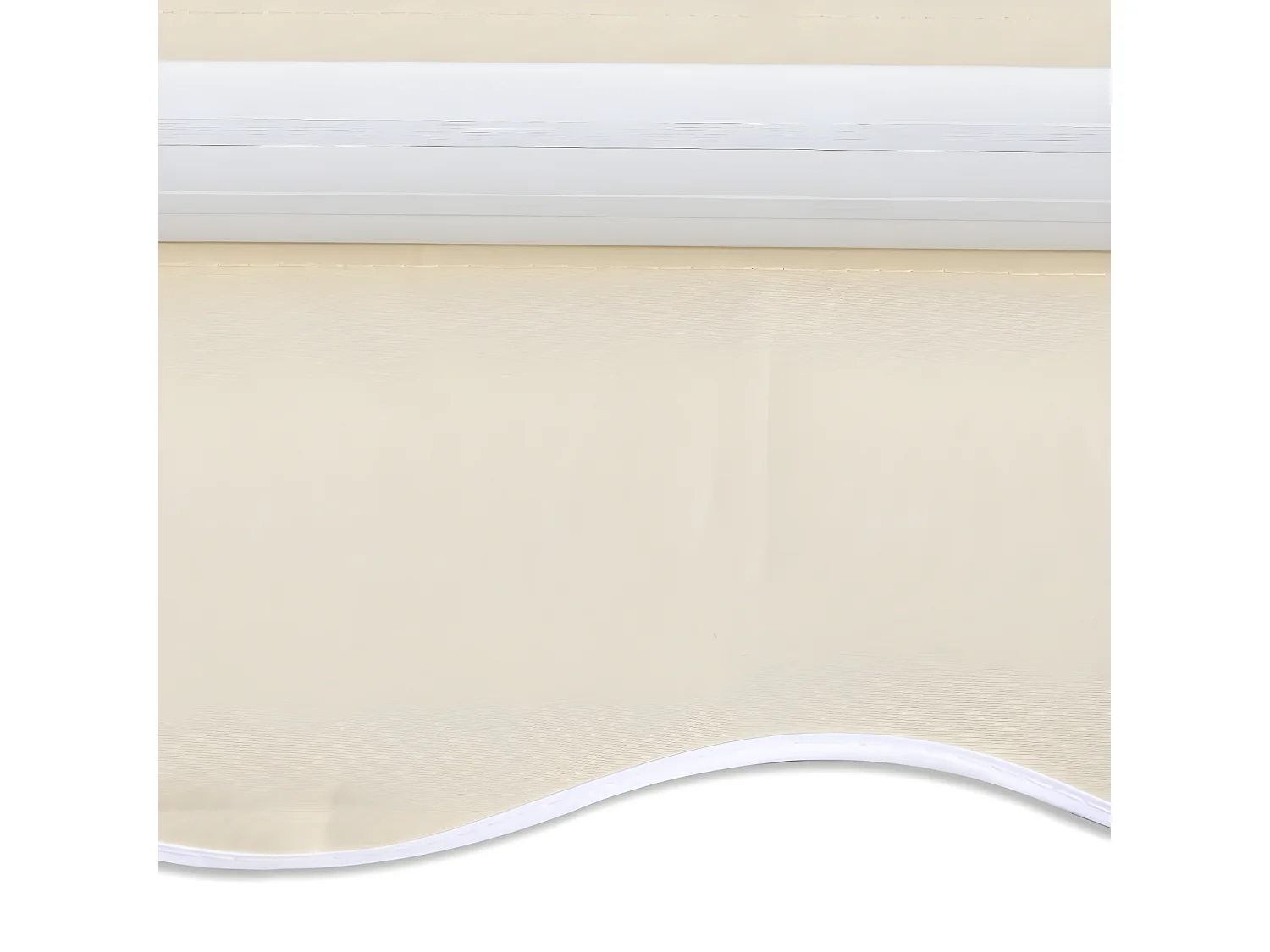 Tenda in tela color crema 3 x 2,5 (telaio non incluso)