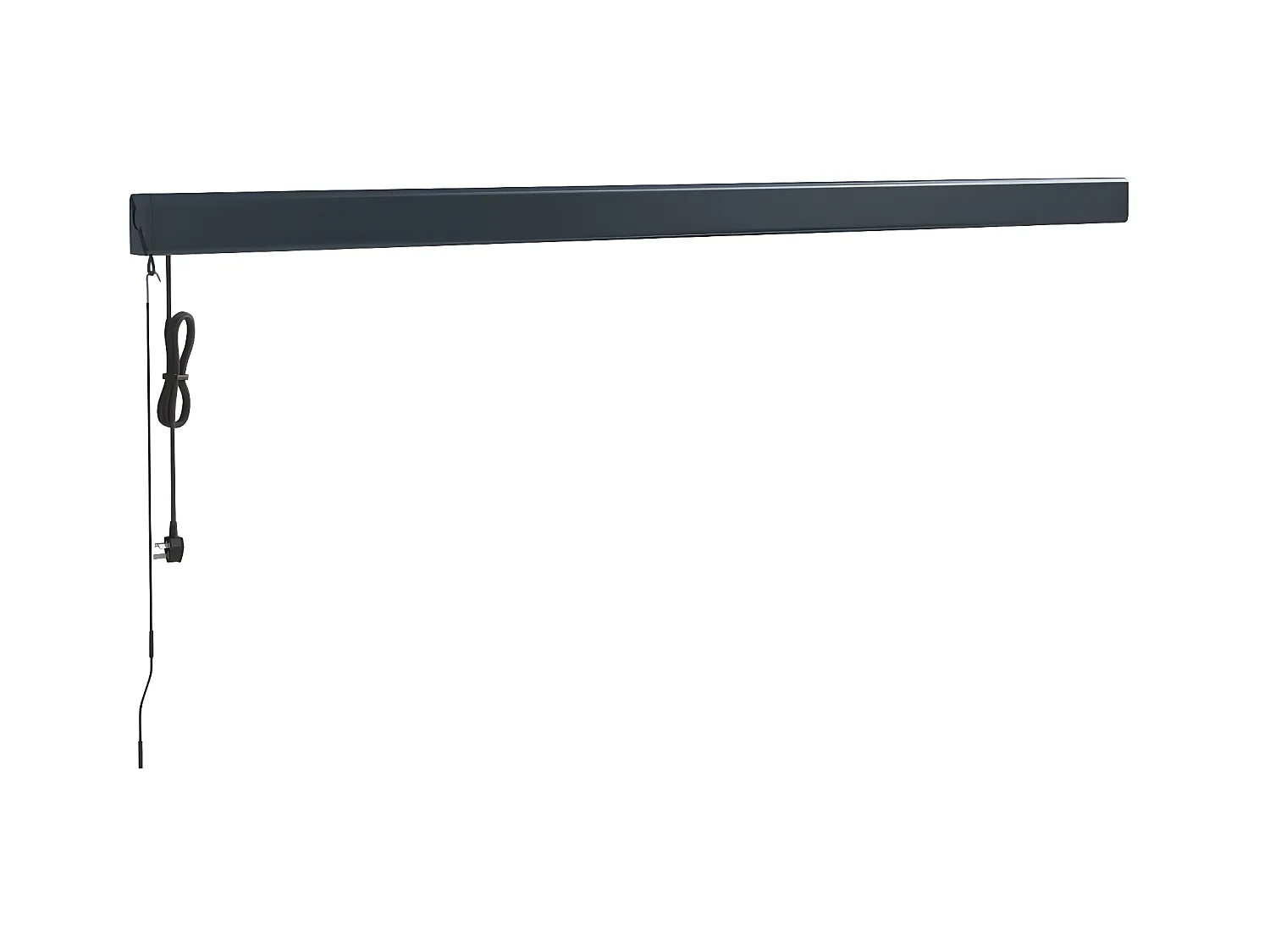 Tendalino retrattile crema 4x3 tessuto e alluminio