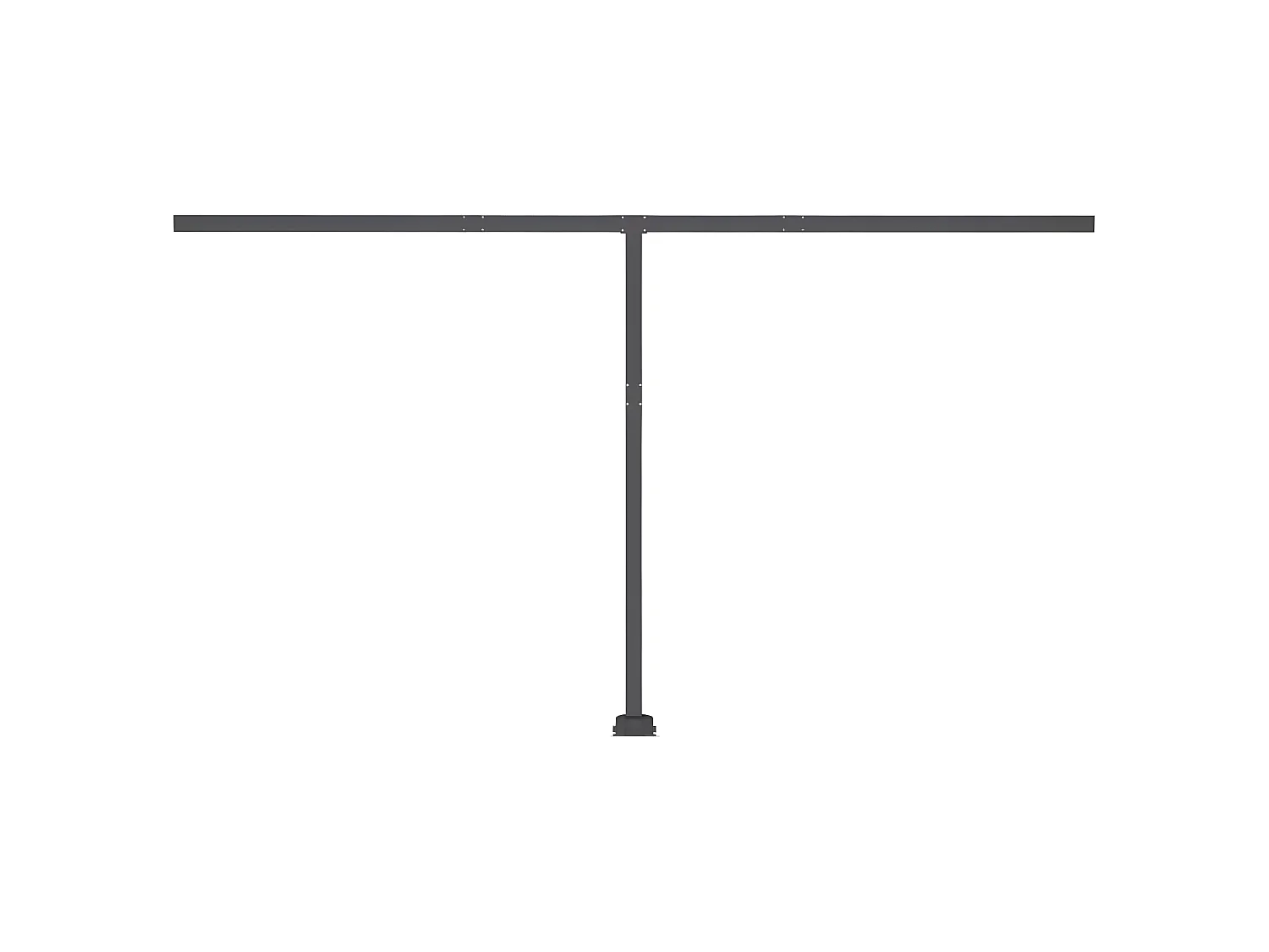 Auvent automatique sur pied 400x350 Crème