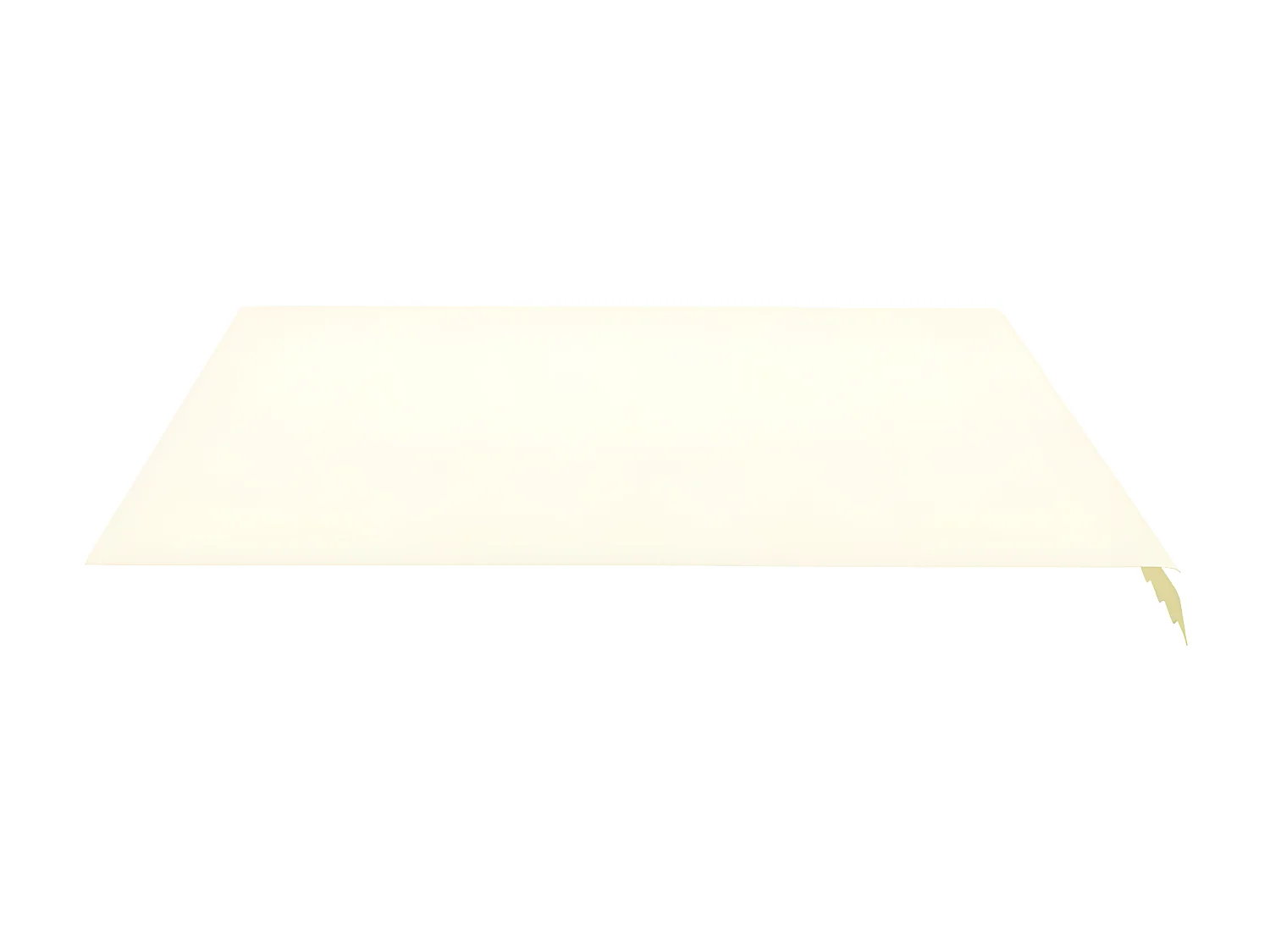 Tissu de remplacement pour auvent Crème 4x3,5