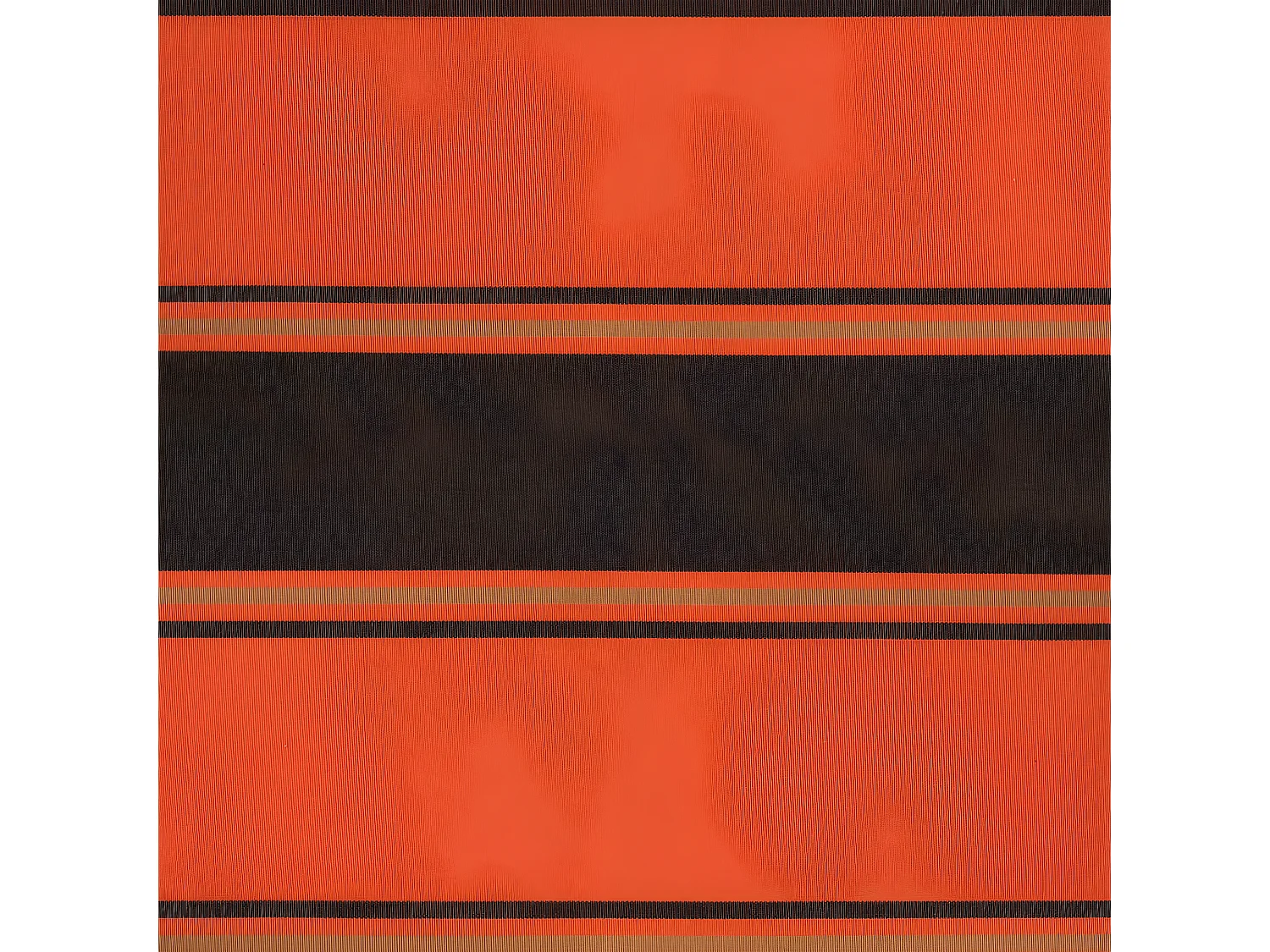 Auvent rétractable orange etarron 4x3 tissu et aluminium