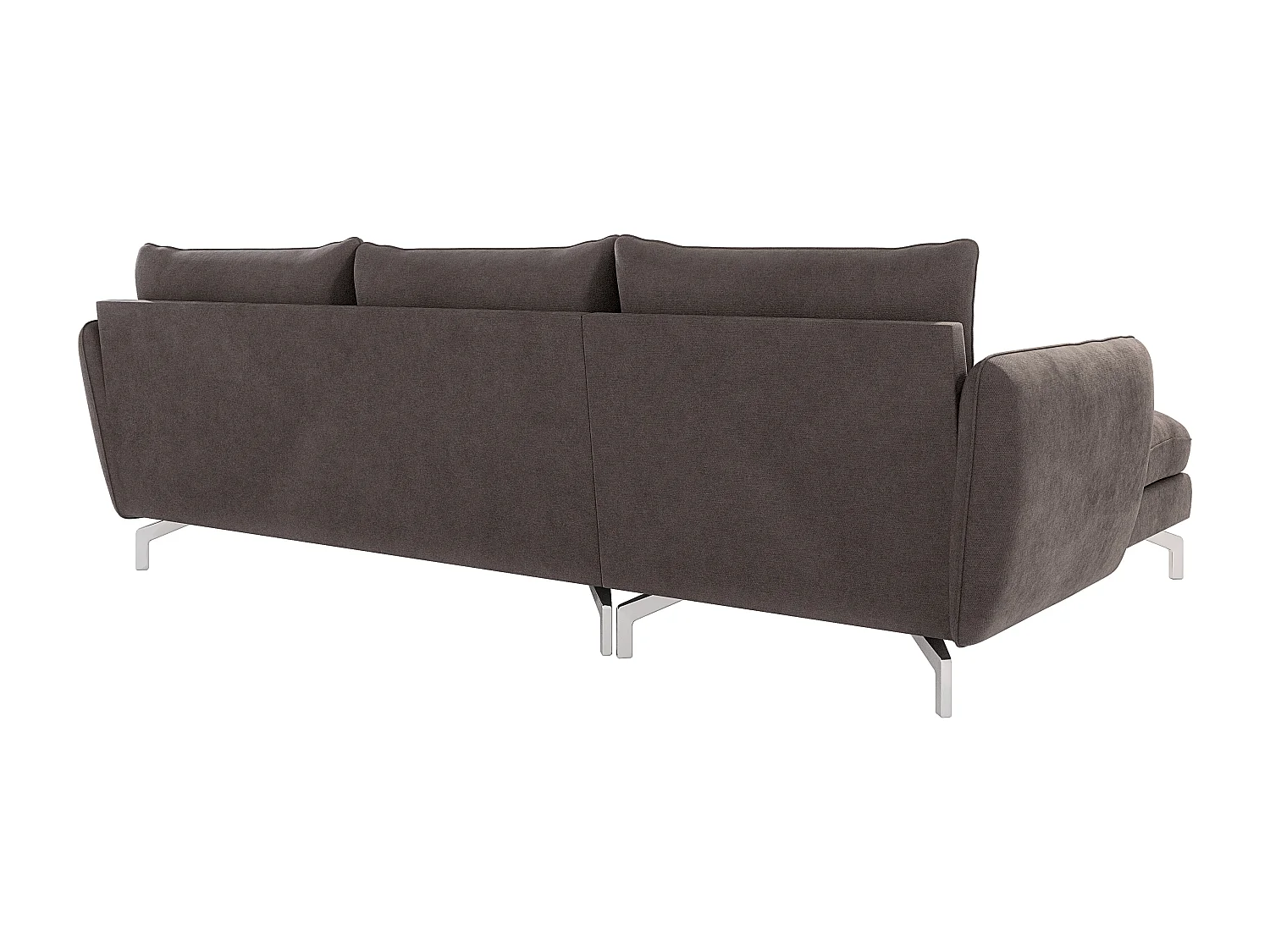 Modernes Ecksofa mit Ottomane Zoe