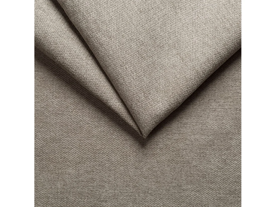 Canapé d'angle 5 places en microfibre beige ZOE
