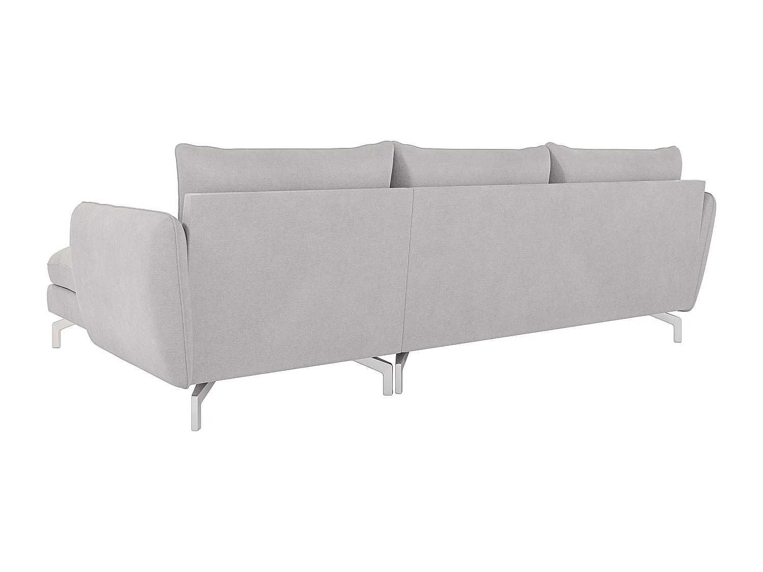 Modernes Ecksofa mit Ottomane Zoe