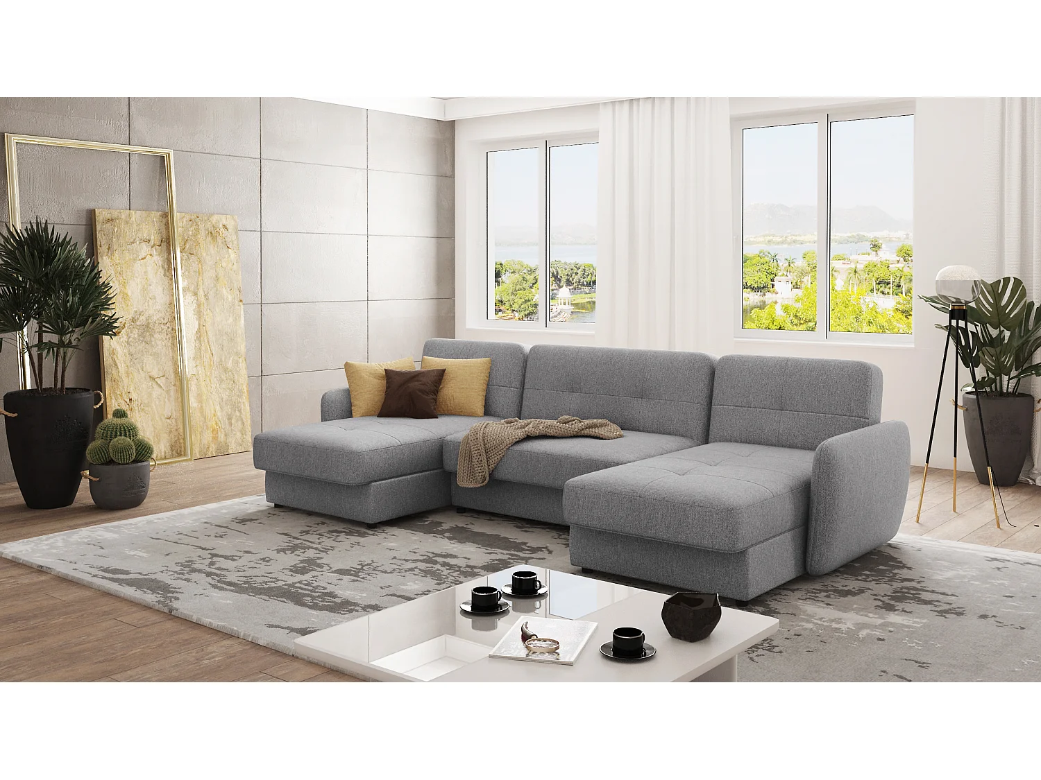 Victoria Wohnlandschaft mit Schlaffunktion