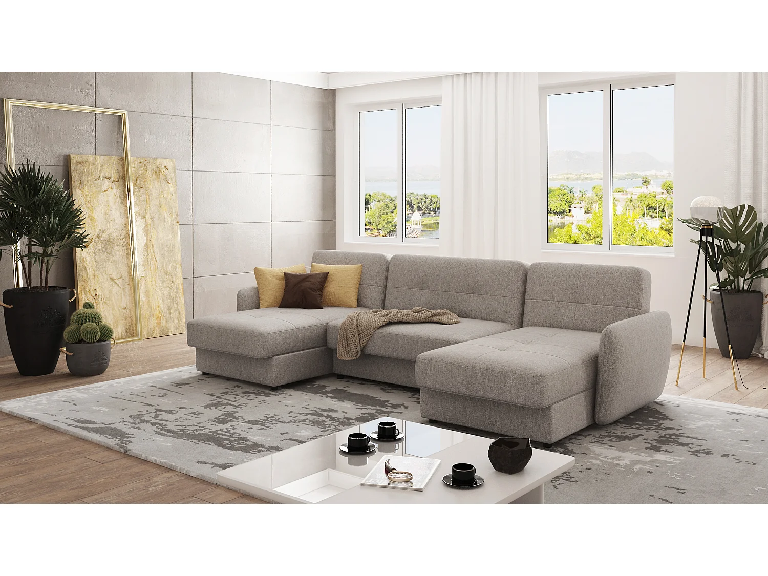 Victoria Wohnlandschaft mit Schlaffunktion