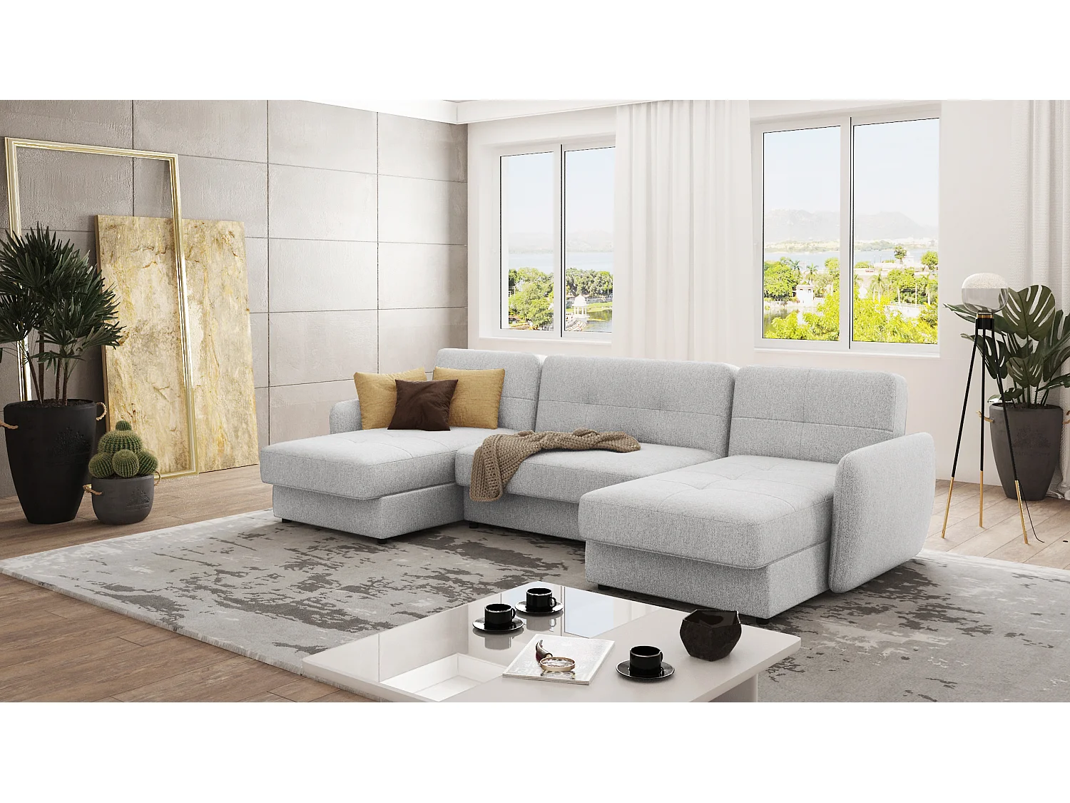 Victoria Wohnlandschaft mit Schlaffunktion