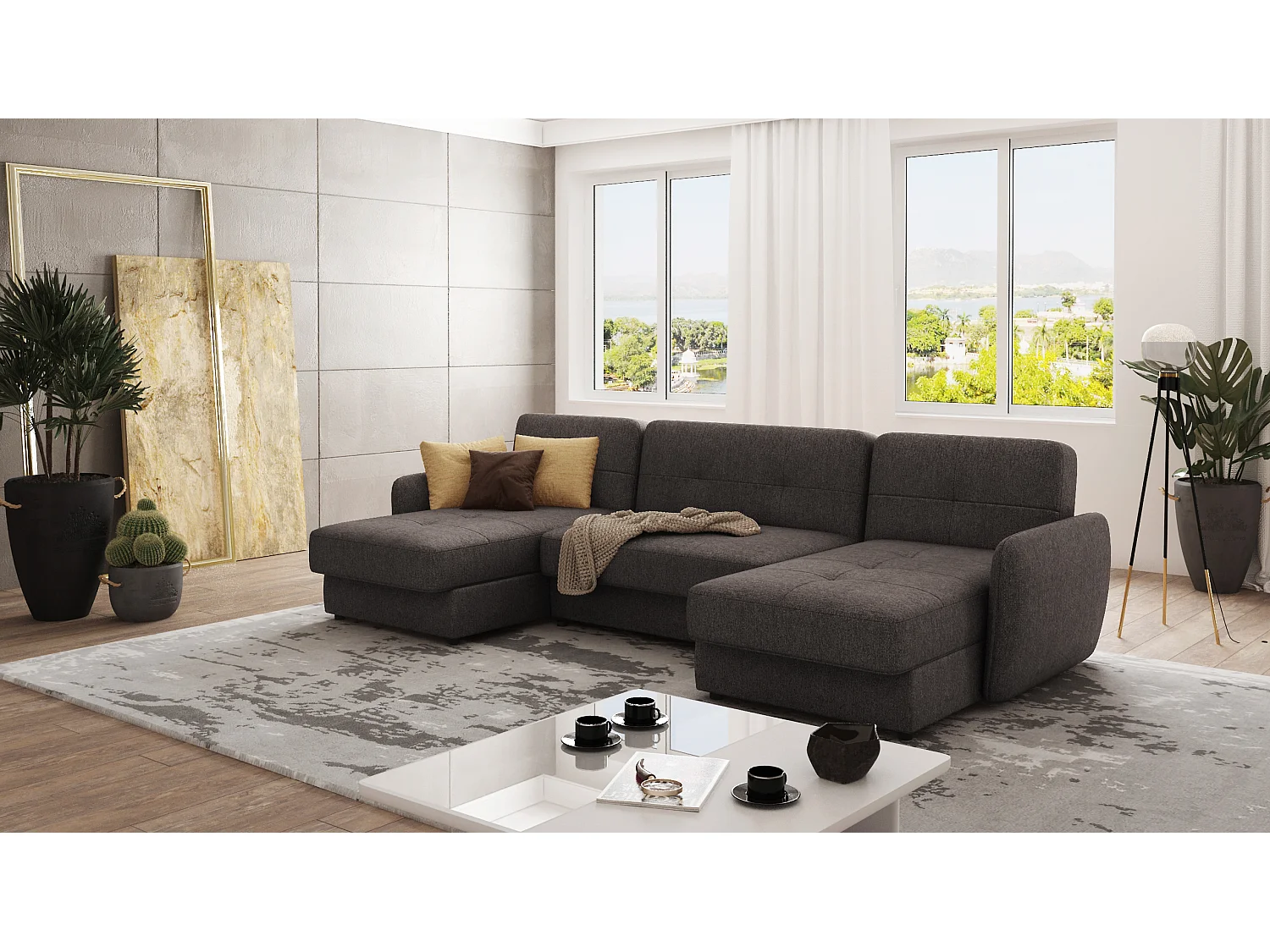 Victoria Wohnlandschaft mit Schlaffunktion