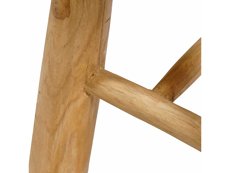 Banc / Bout de lit en bois de teck massif L. 120 cm - MARIANO