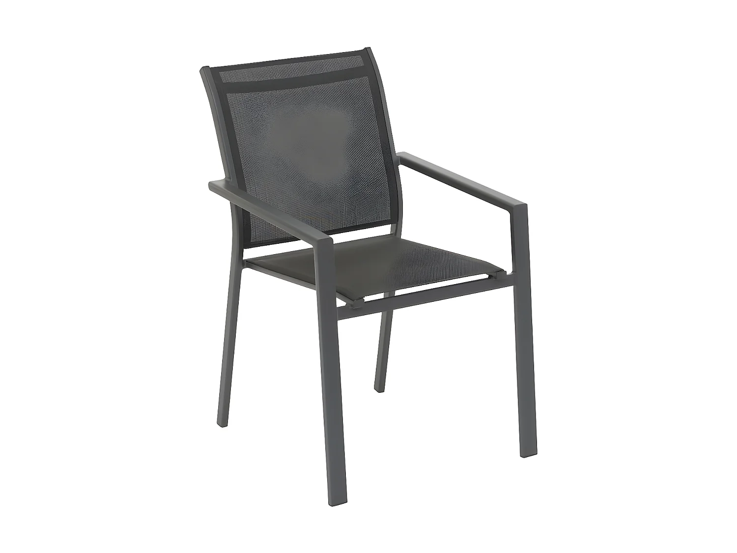 Fauteuil repas Essentia anthracite/graphite Hespéride