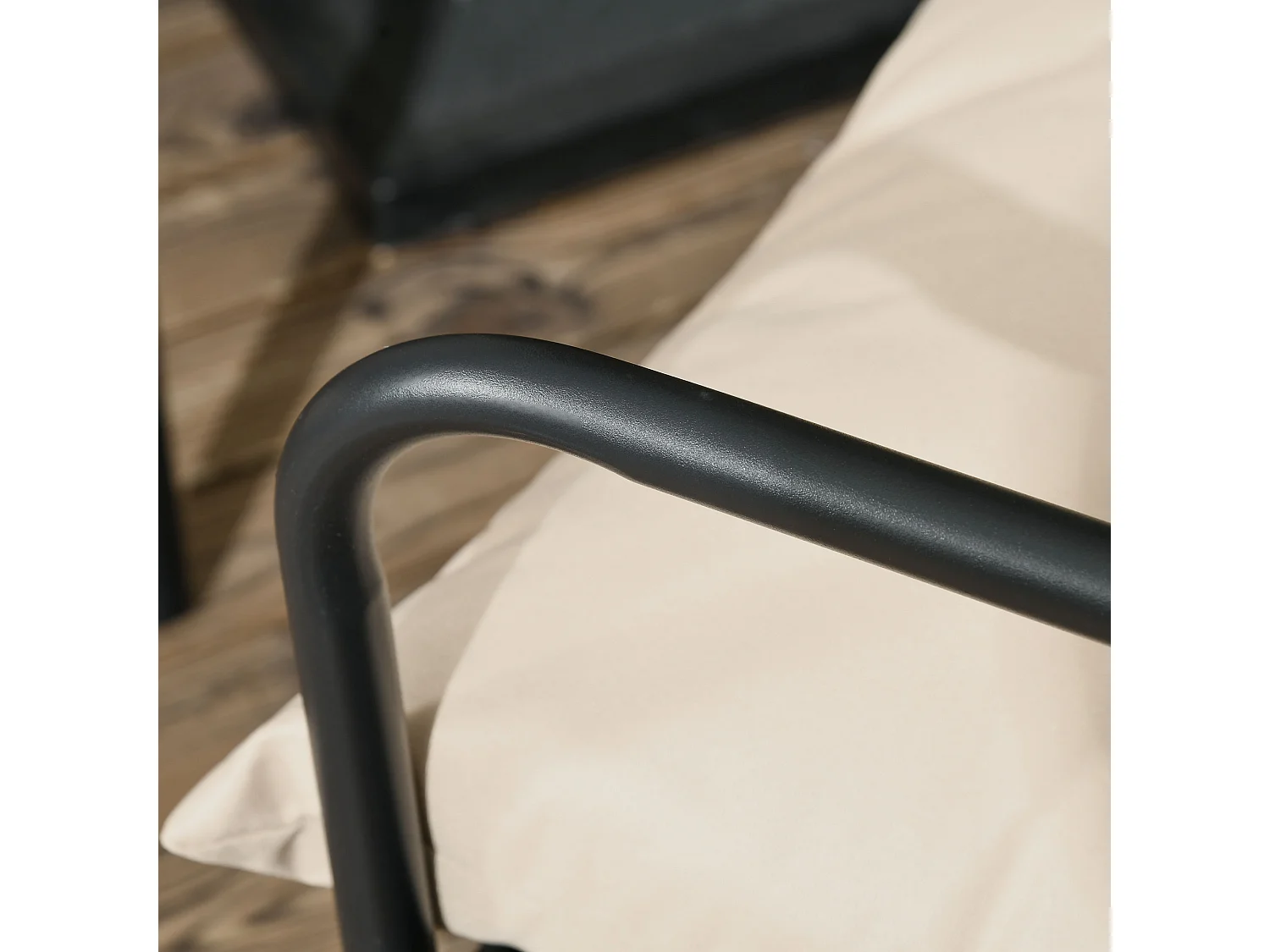 Ensemble salon de jardin 4 places 5 pièces - table à manger, 4 chaises, 4 coussins