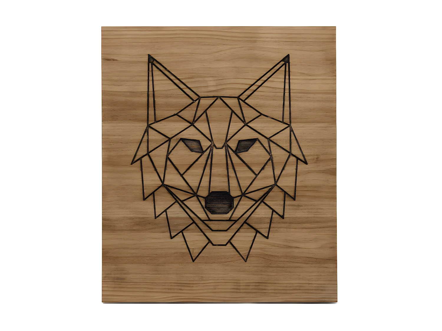 Tête de lit en bois massif de pin. Modèle Animaux 180X60x1,8cm.