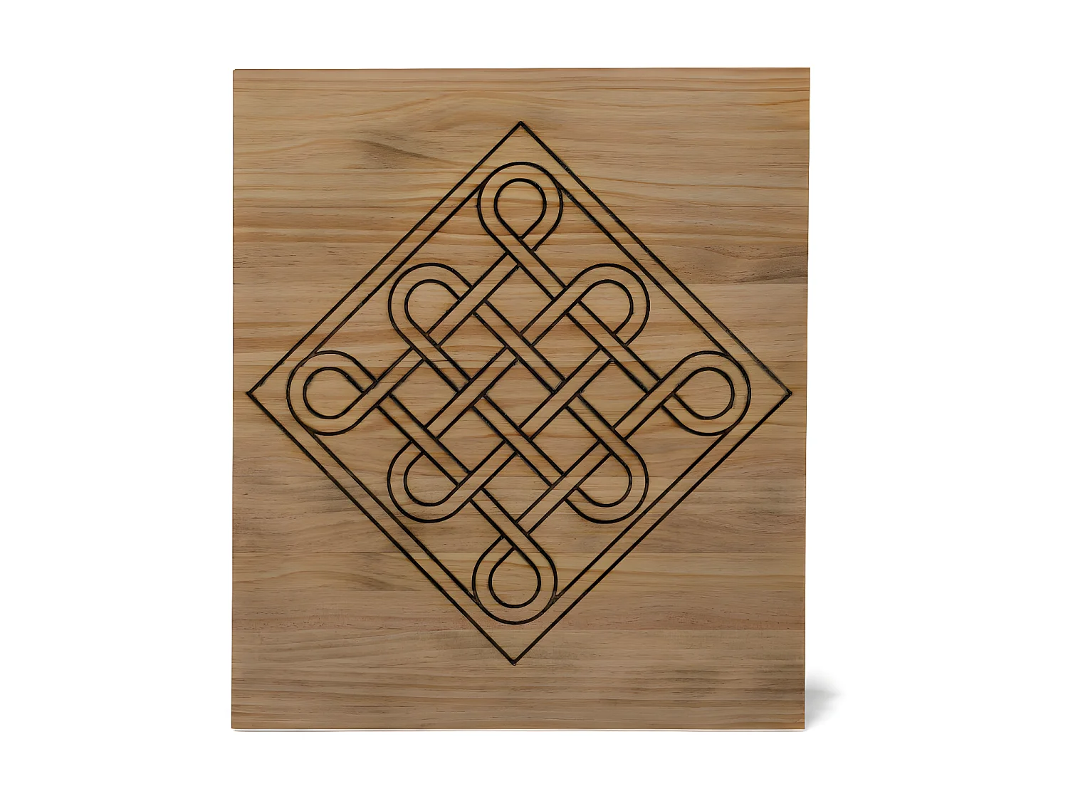 Tête de lit en bois massif de pin. Modèle Éternité 160X60x1,8cm.