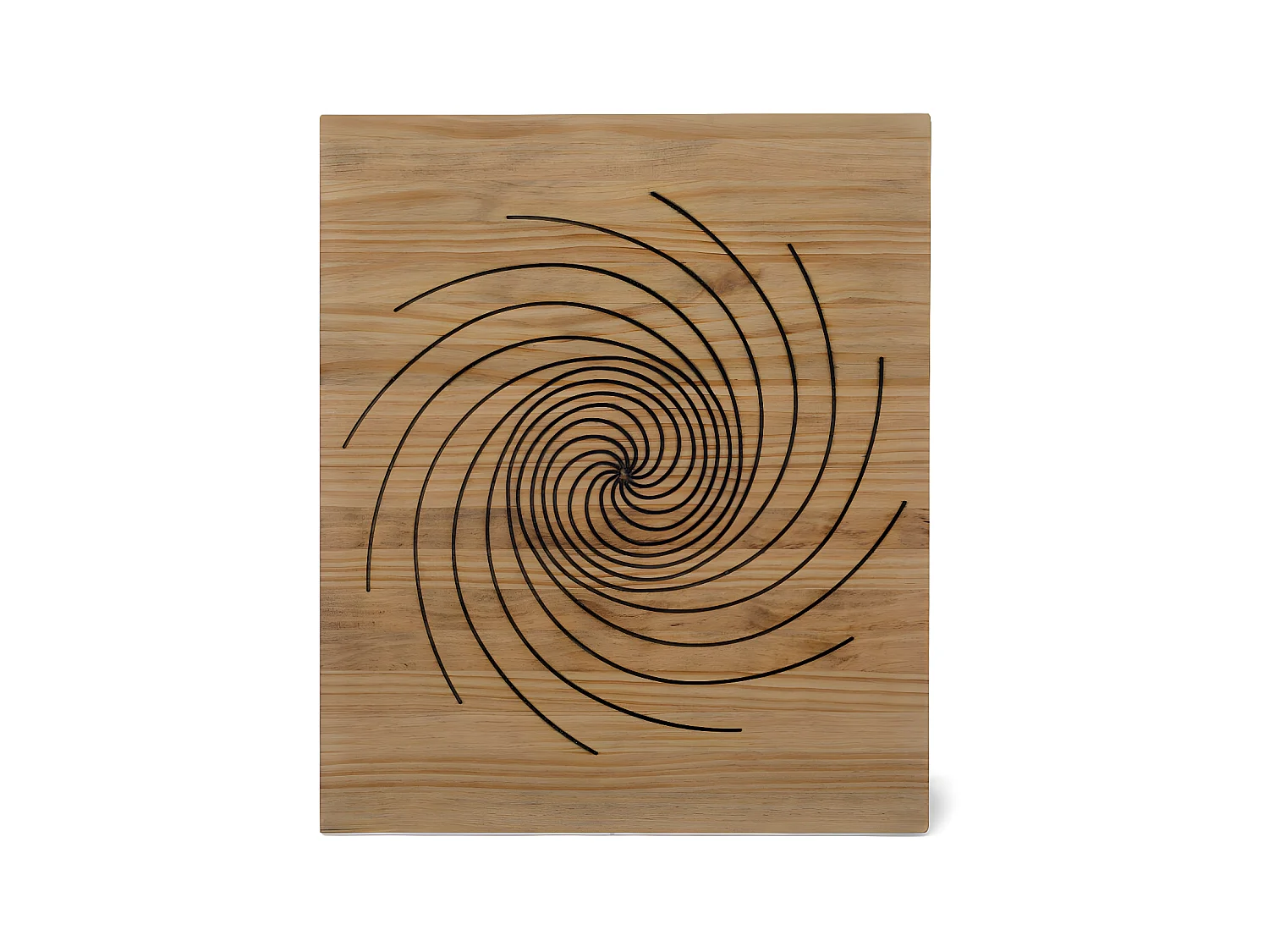 Tête de lit en bois massif de pin. Modèle Symétrie 150X60x1,8cm.