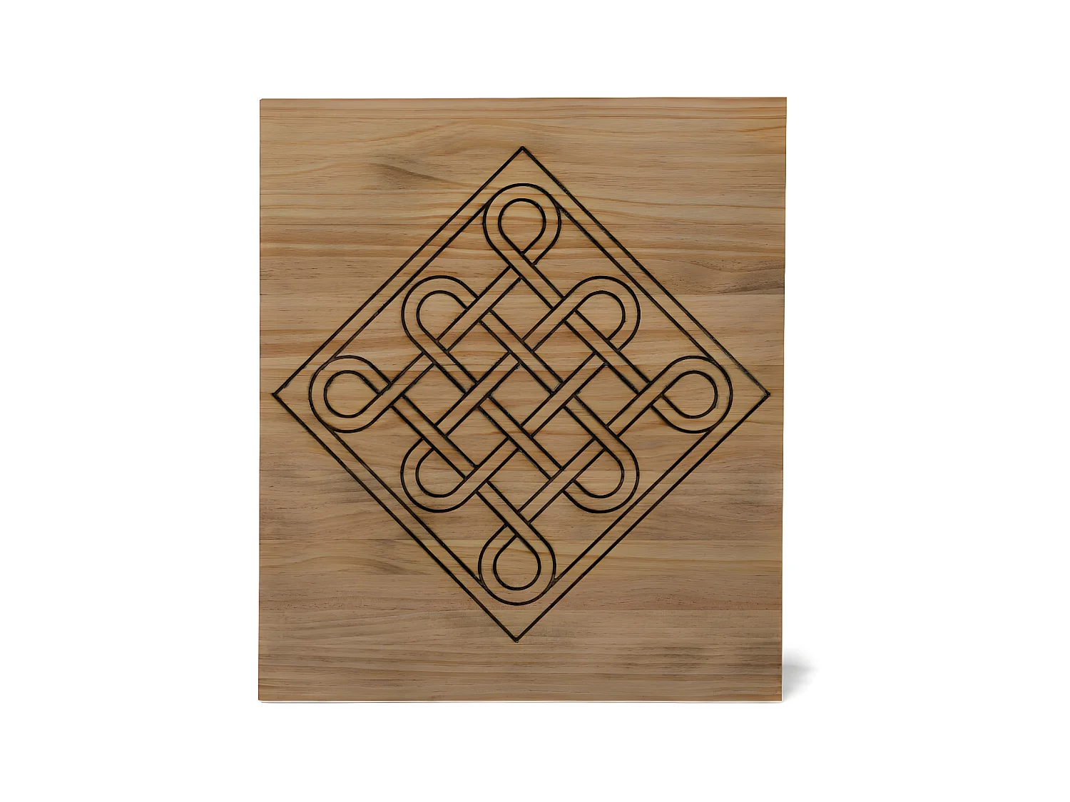 Tête de lit en bois massif de pin. Modèle Éternité 150X60x1,8cm.