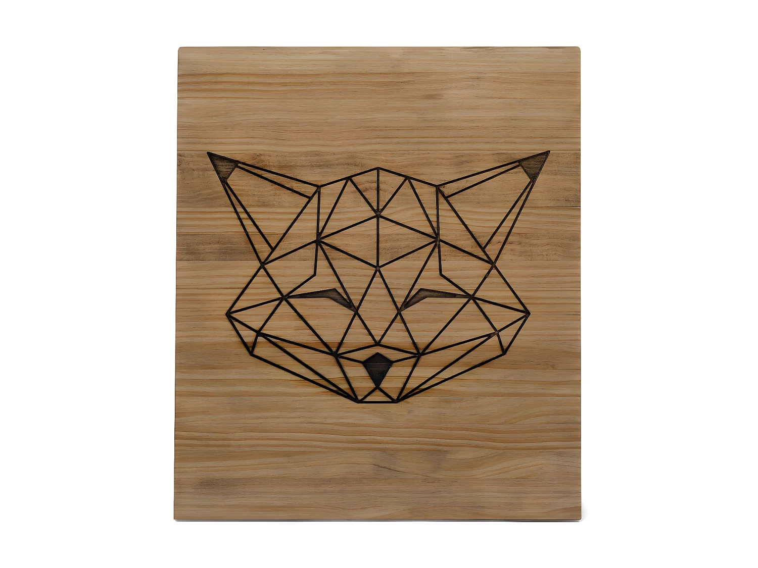 Tête de lit en bois massif de pin. Modèle Animaux 160X60x1,8cm.