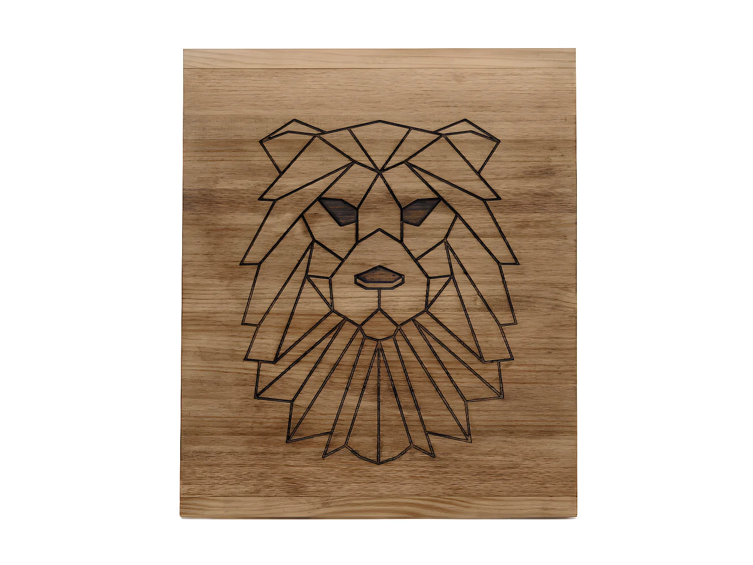 Tête de lit en bois massif de pin. Modèle Animaux 160X60x1,8cm.