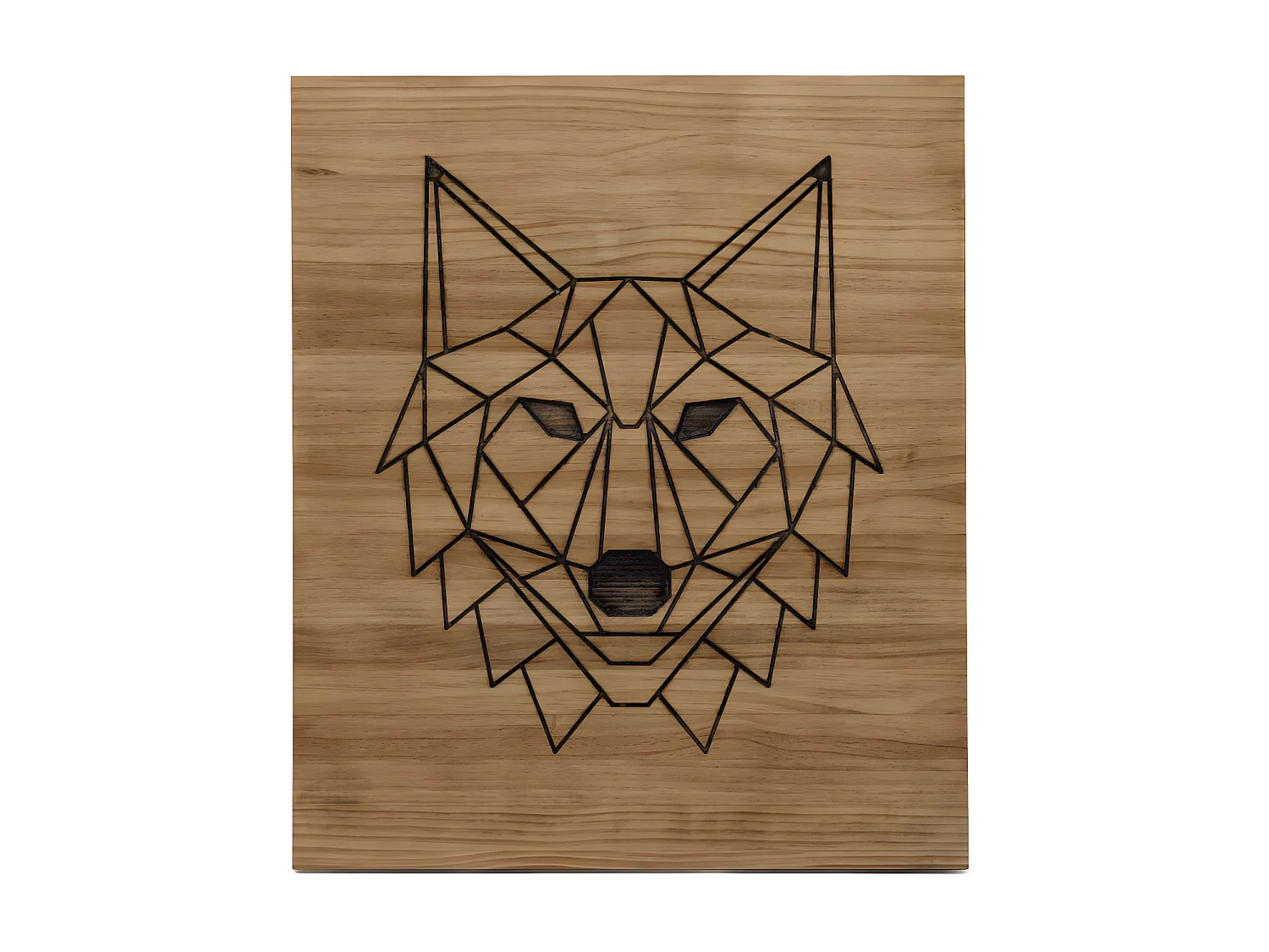 Tête de lit en bois massif de pin. Modèle Animaux 160X60x1,8cm.