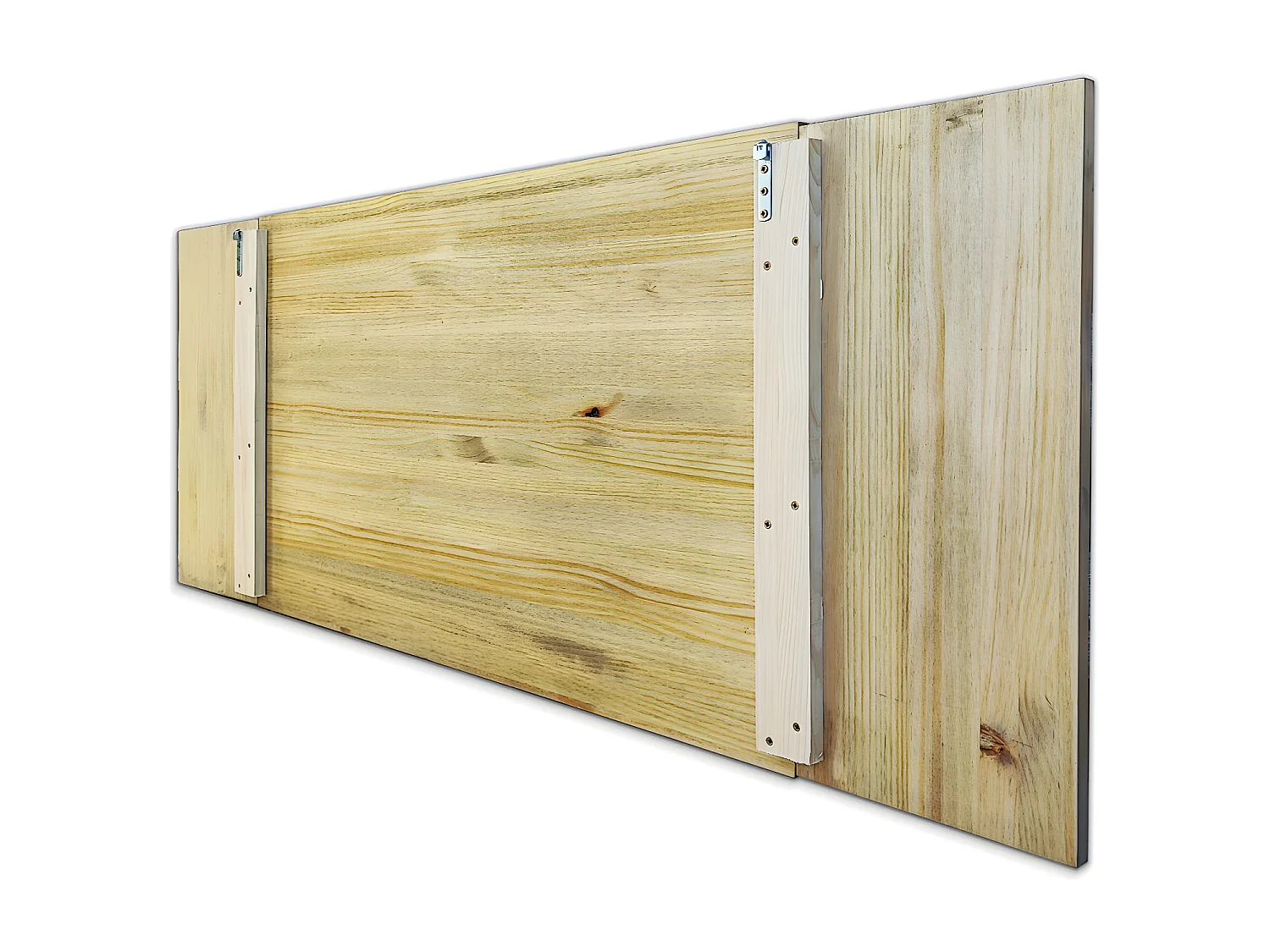 Cabecero Matrimonio 150x60cm 3PP en madera maciza de pino acabado vintage estilo industrial Box Furniture