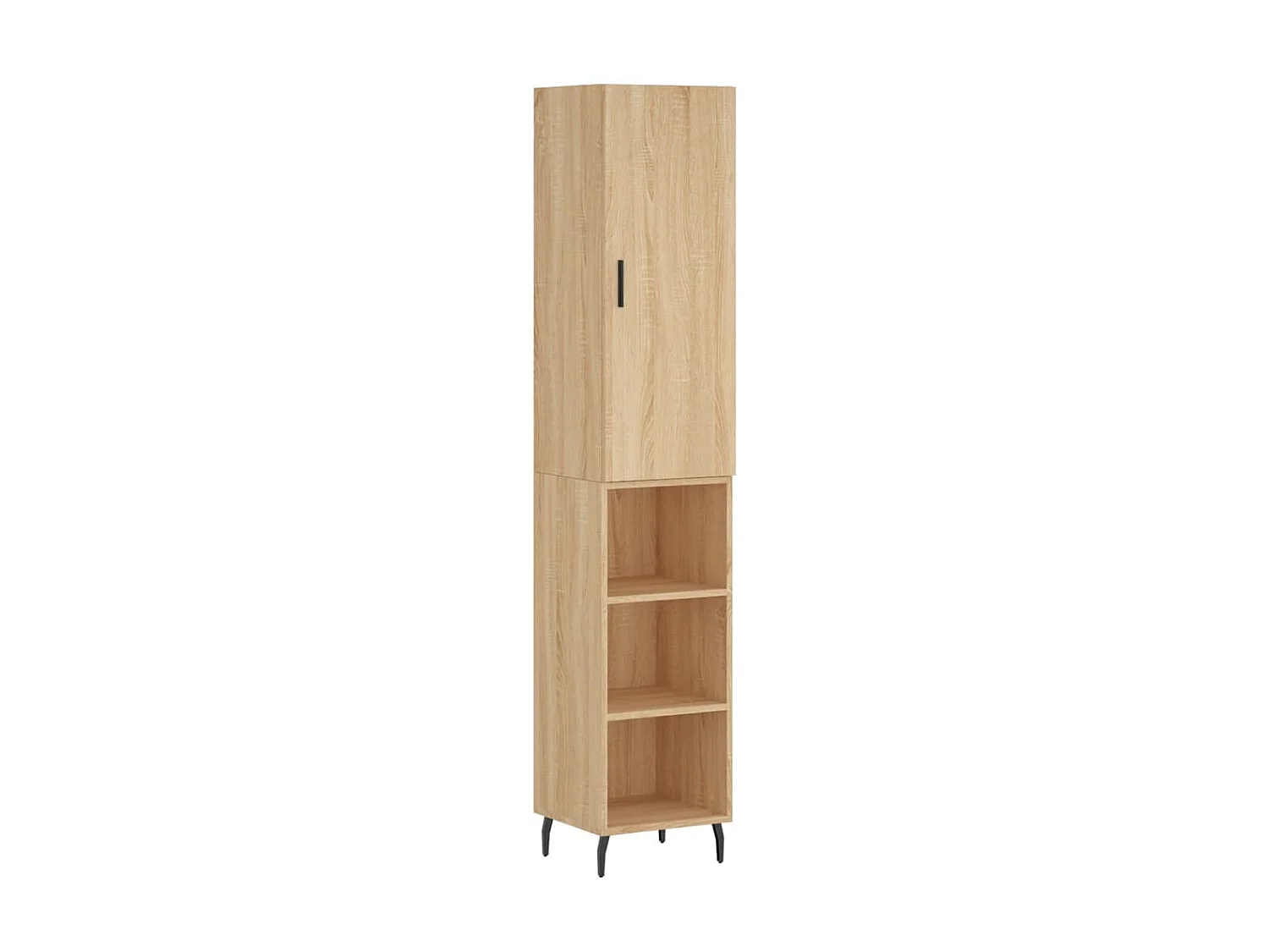 Credenza alta Rovere Sonoma 34,5x34x180 cm MDF