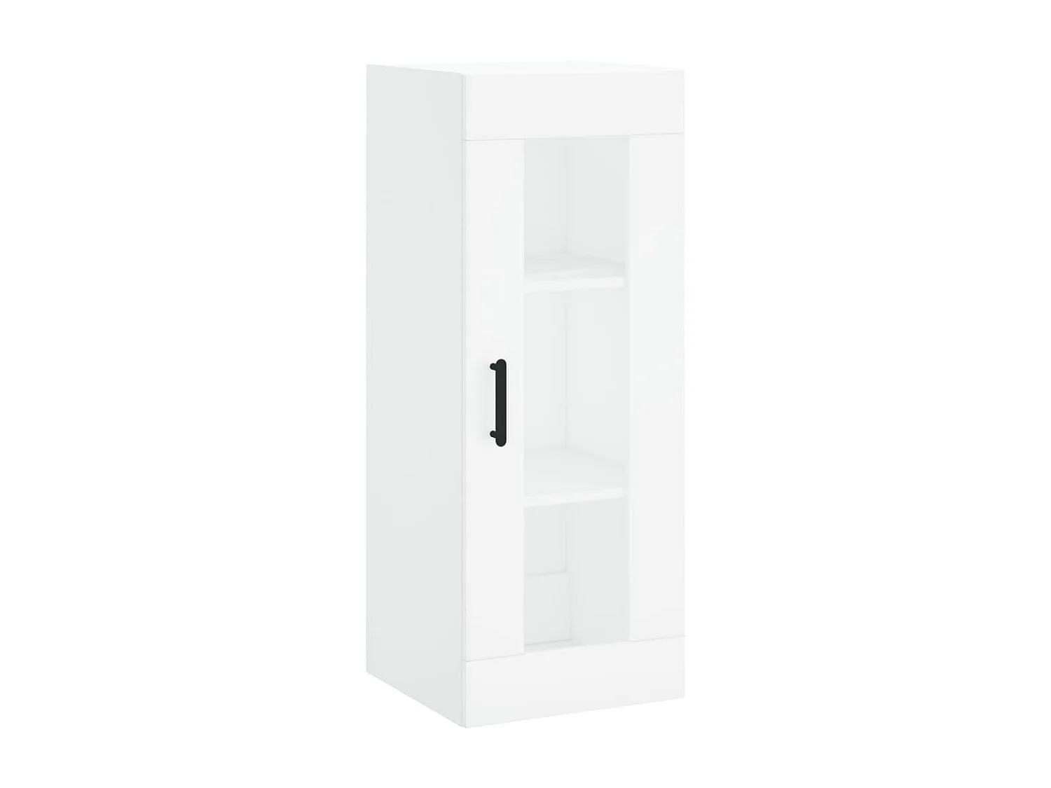 Credenza alta Bianca 34,5x34x180 cm MDF