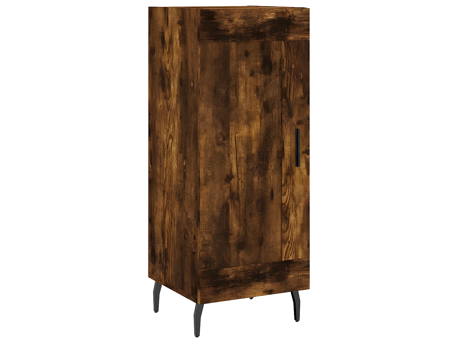Credenza alta Rovere affumicato 34,5x34x180 cm MDF