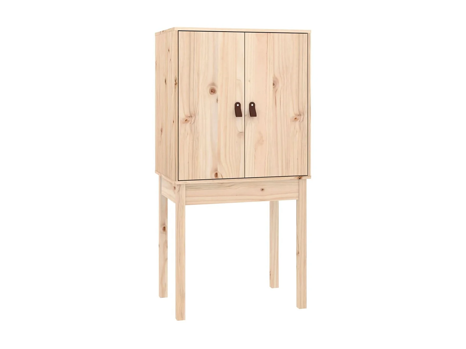 Credenza alta 60x40x120 cm Legno di pino massiccio