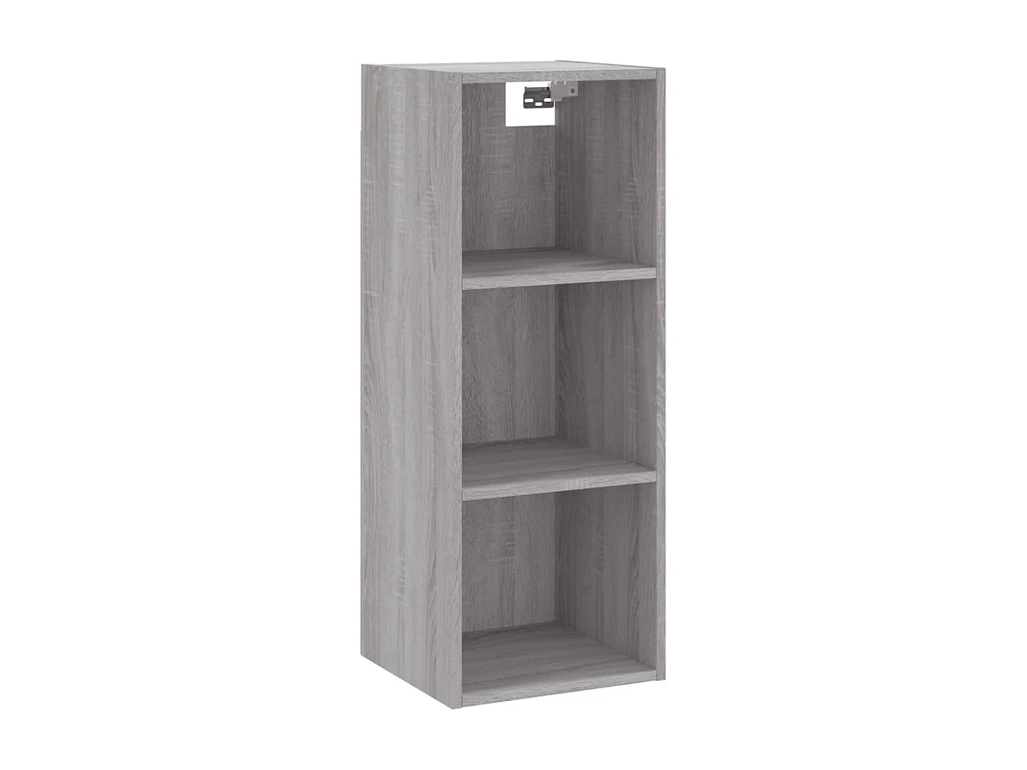 Buffet haut Sonoma gris 34,5x34x180 cm Bois d'ingénierie