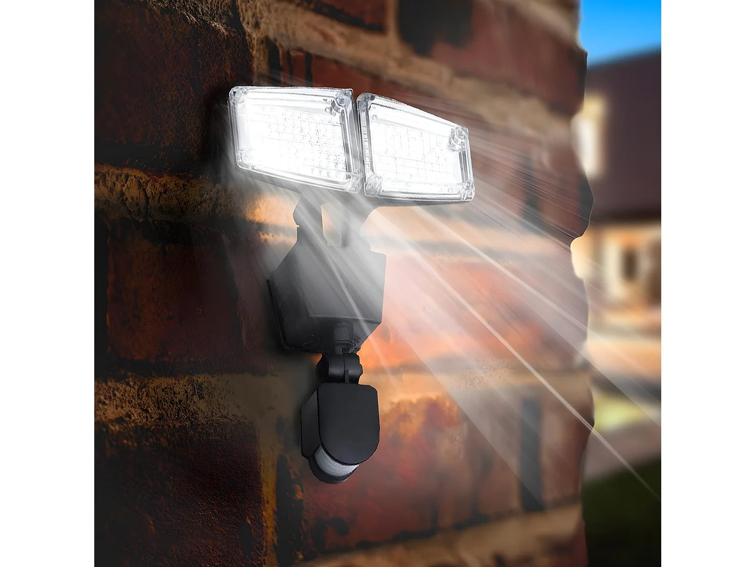 SOLARSTRAHLER mit sensor 9w DOUGLAS