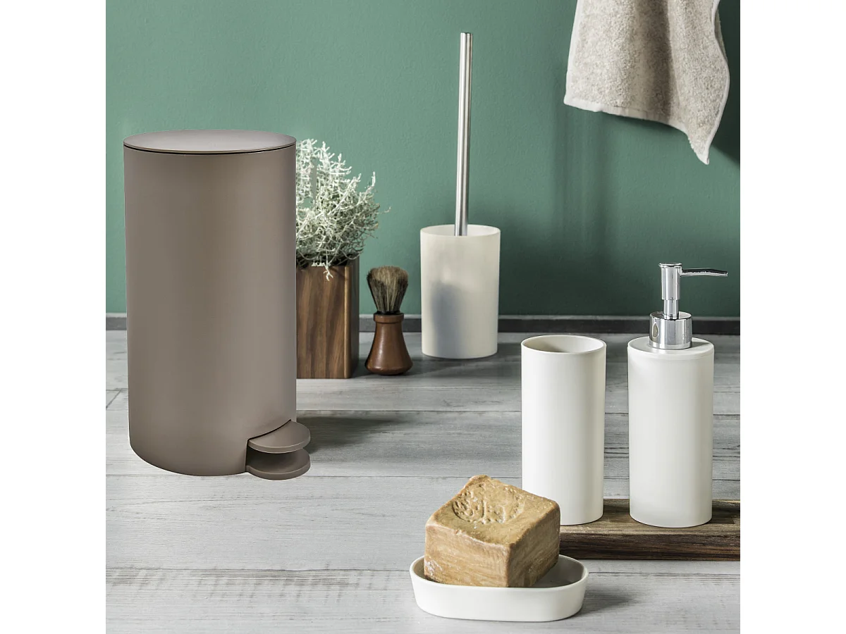 Poubelle à pédale salle de bain 3L