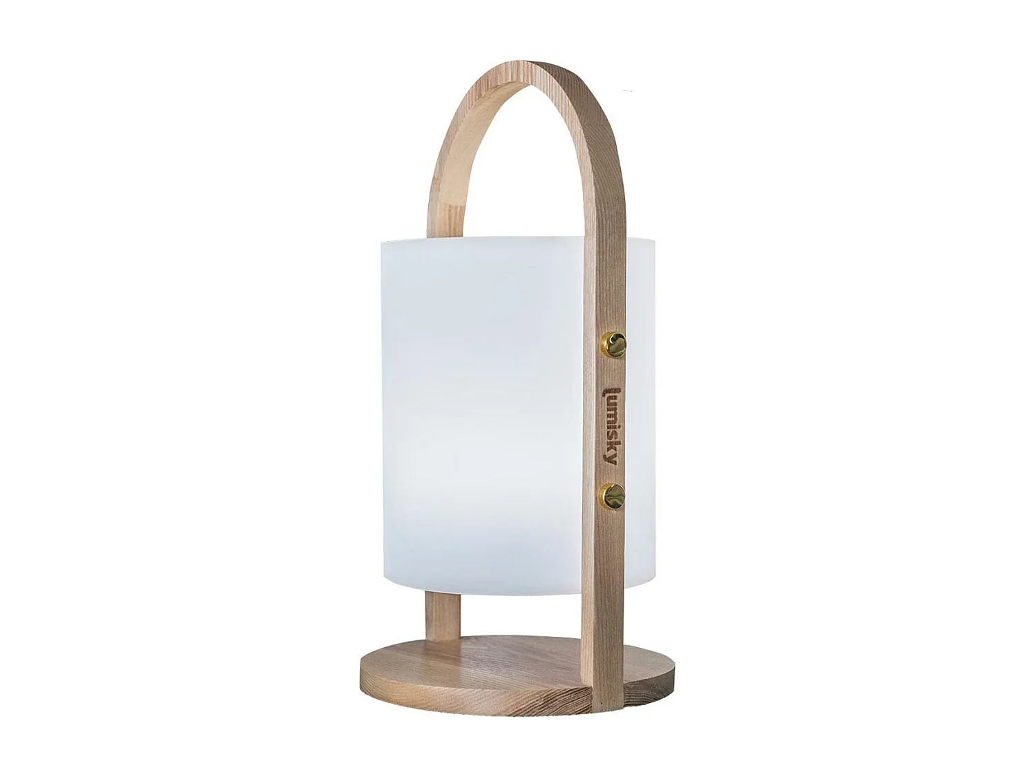 LED-LATERNE kabellose design H37CM WOODY