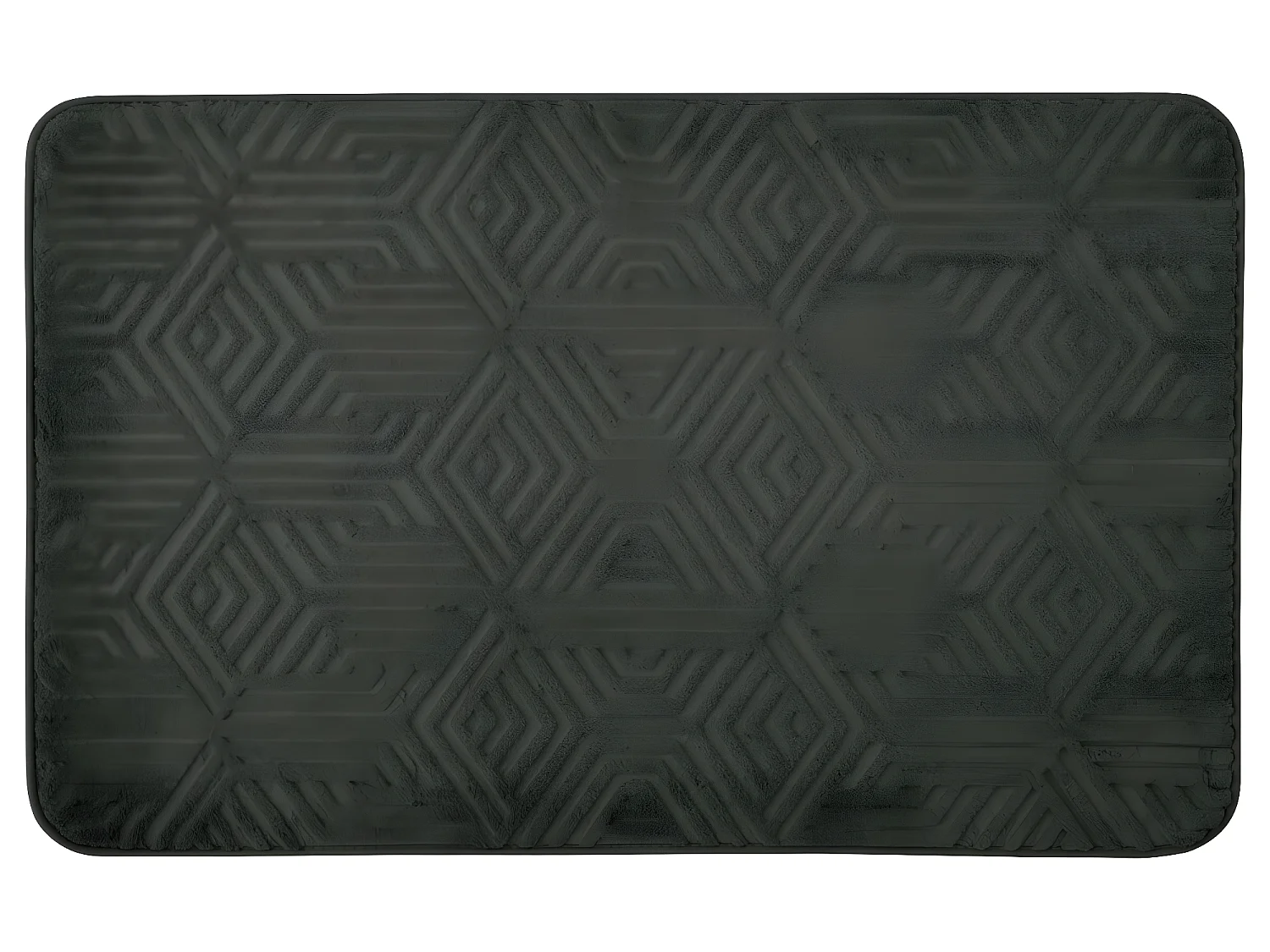 Tapis de bain à mémoire de forme en polyester 50x80cm