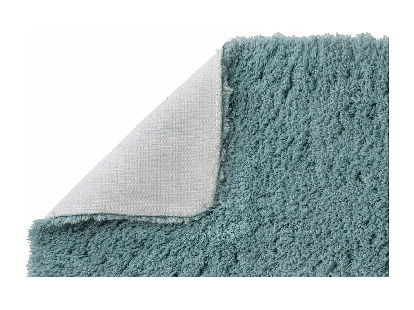 Tapis de bain uni en polyester 50x80cm