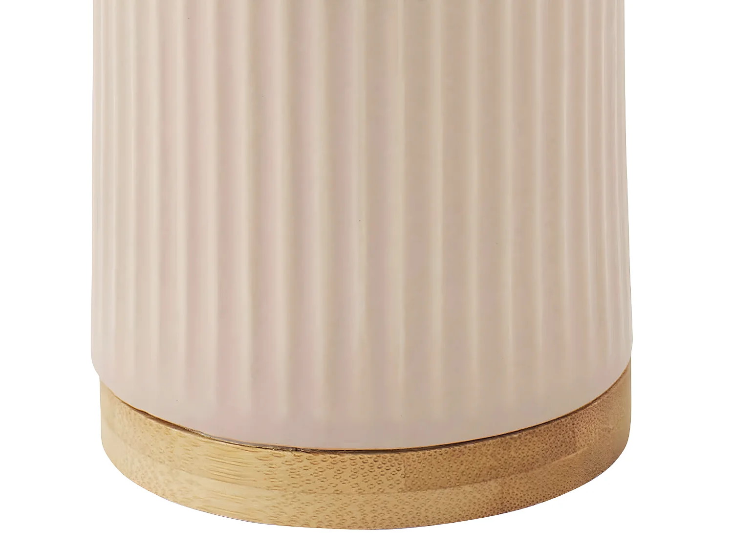 Distributeur de savon strié en céramique SMART