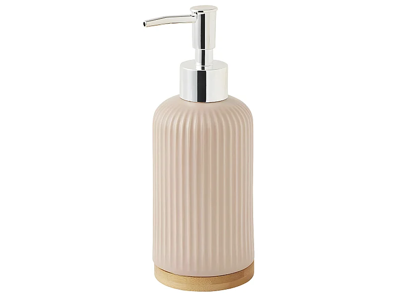 Distributeur de savon strié en céramique SMART