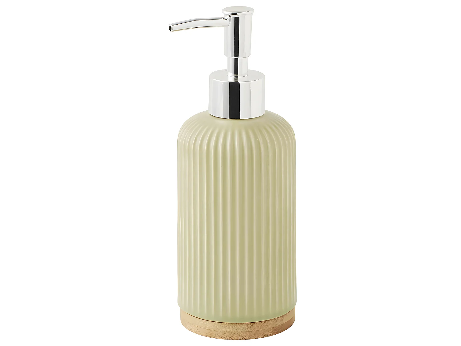 Distributeur de savon strié en céramique SMART