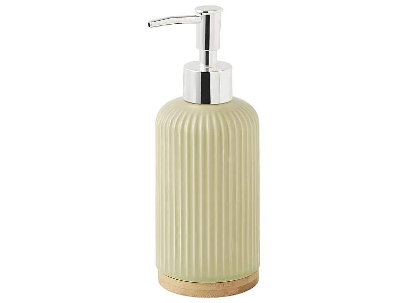 Distributeur de savon strié en céramique SMART