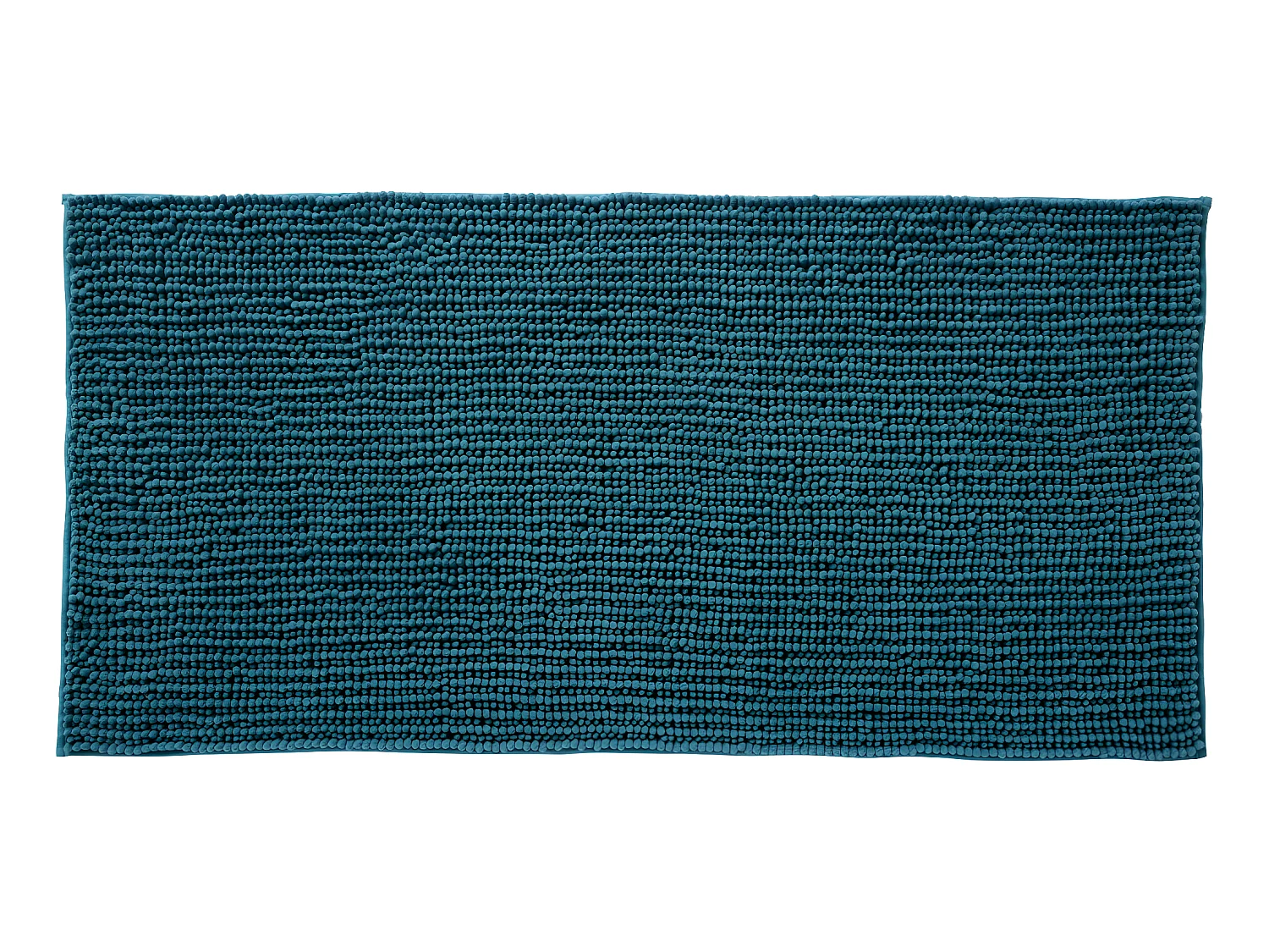 Tapis de bain en polyester uni canard 60x120cm