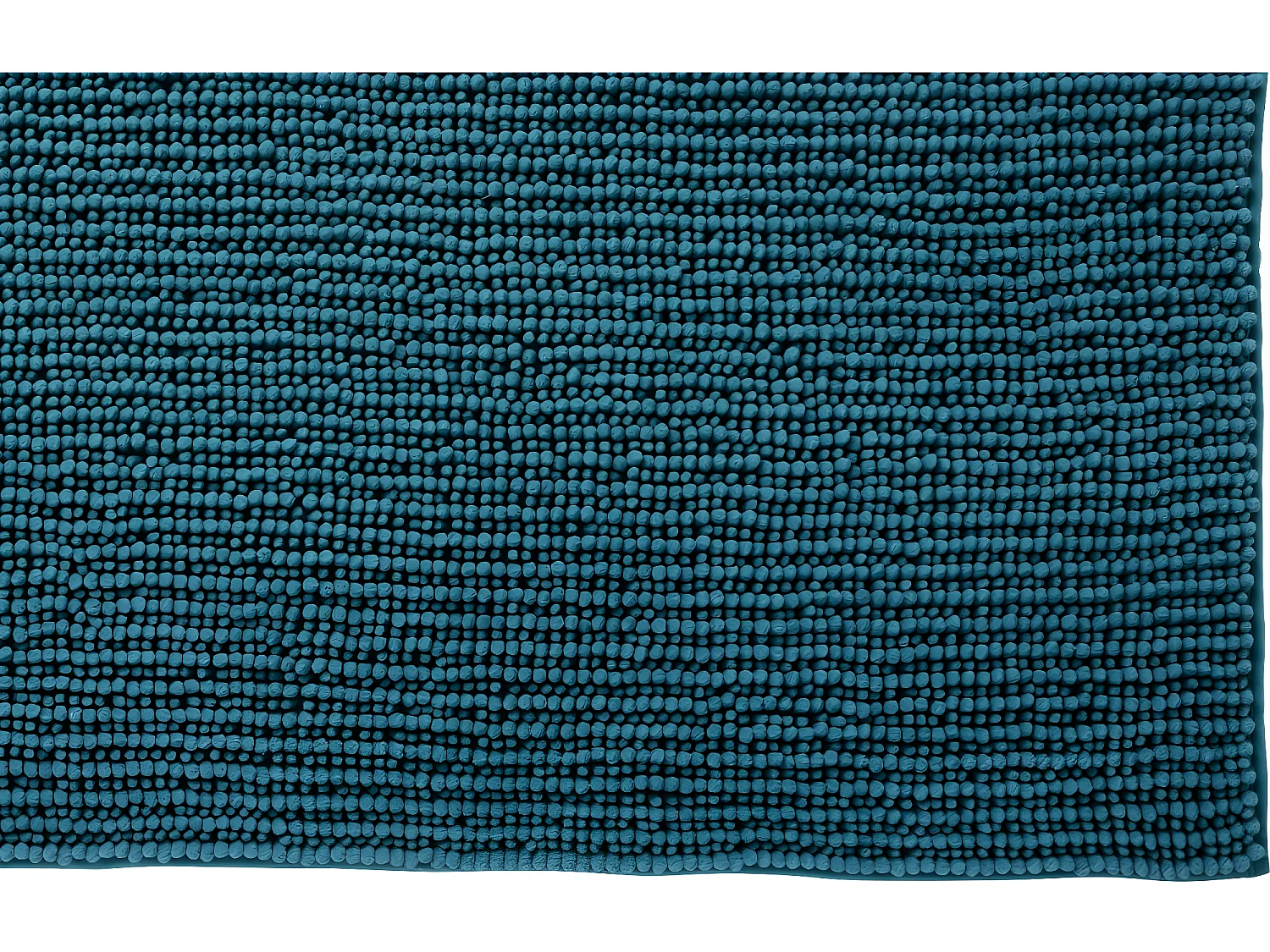 Tapis de bain en polyester uni canard 60x120cm