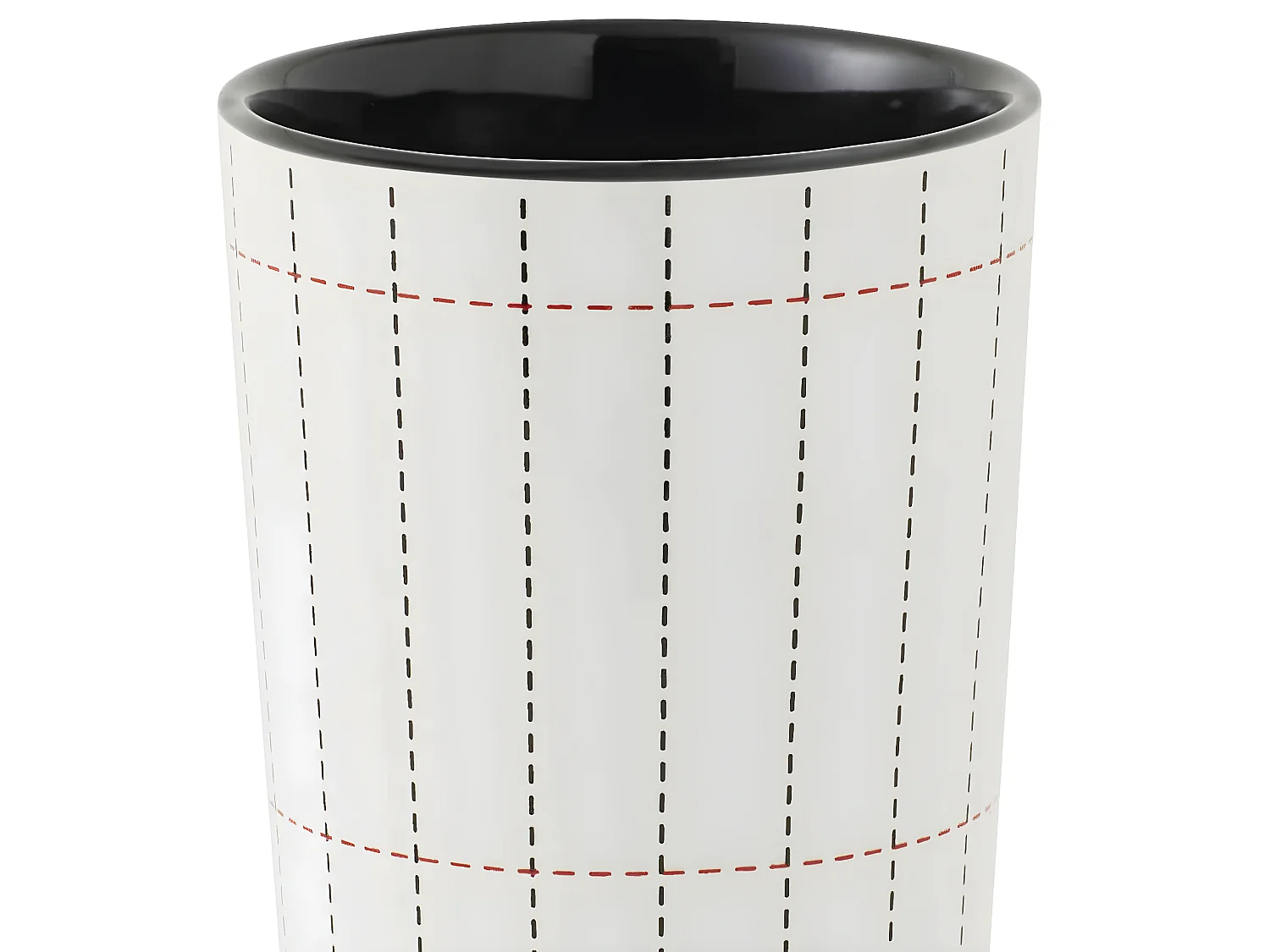 Porte brosse à dents géométrique en céramique SAINT GERMAIN