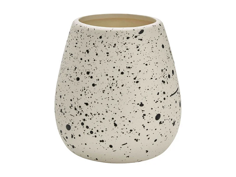 Porte brosse à dents en céramique tacheté à la main DEMY