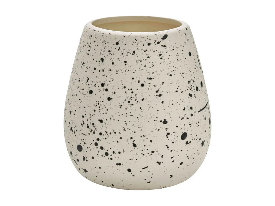 Porte brosse à dents en céramique tacheté à la main DEMY