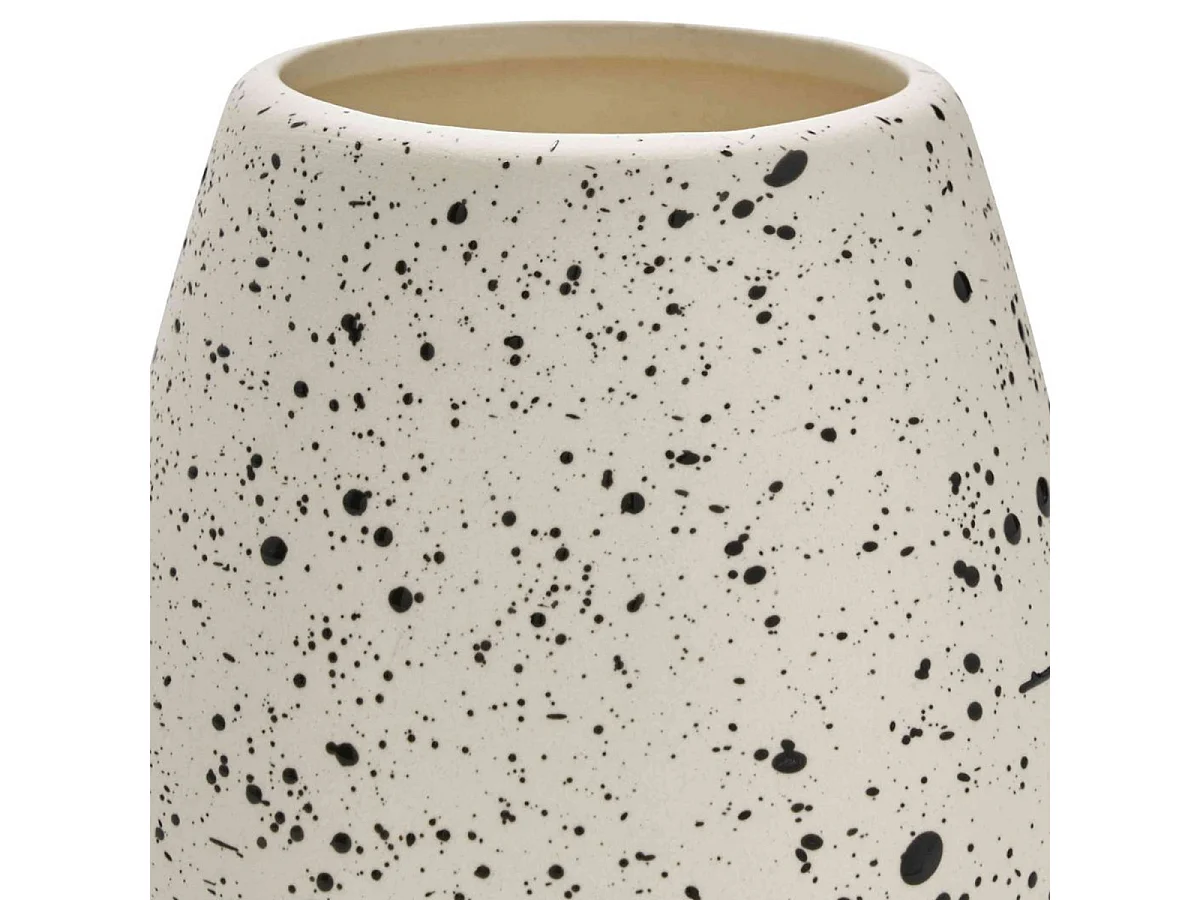 Porte brosse à dents en céramique tacheté à la main DEMY