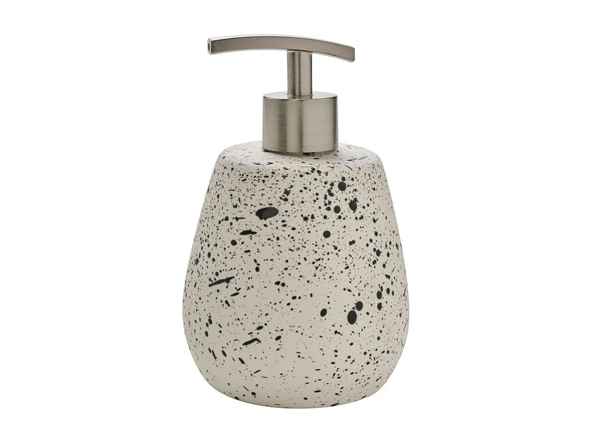 Distributeur de savon en céramique tacheté à la main DEMY