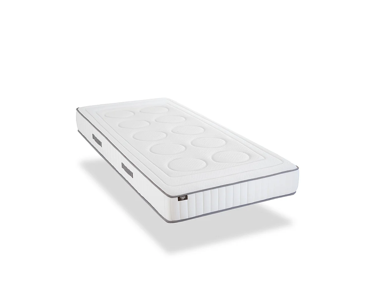 Matelas Cristal - Mémoire de forme - Densité 40 kg/m³ - 18 cm - 90x200 cm
