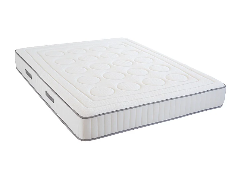 OLYMPE LITERIE | Matelas CRISTAL 140x200 cm | Mousse avec mémoire de forme