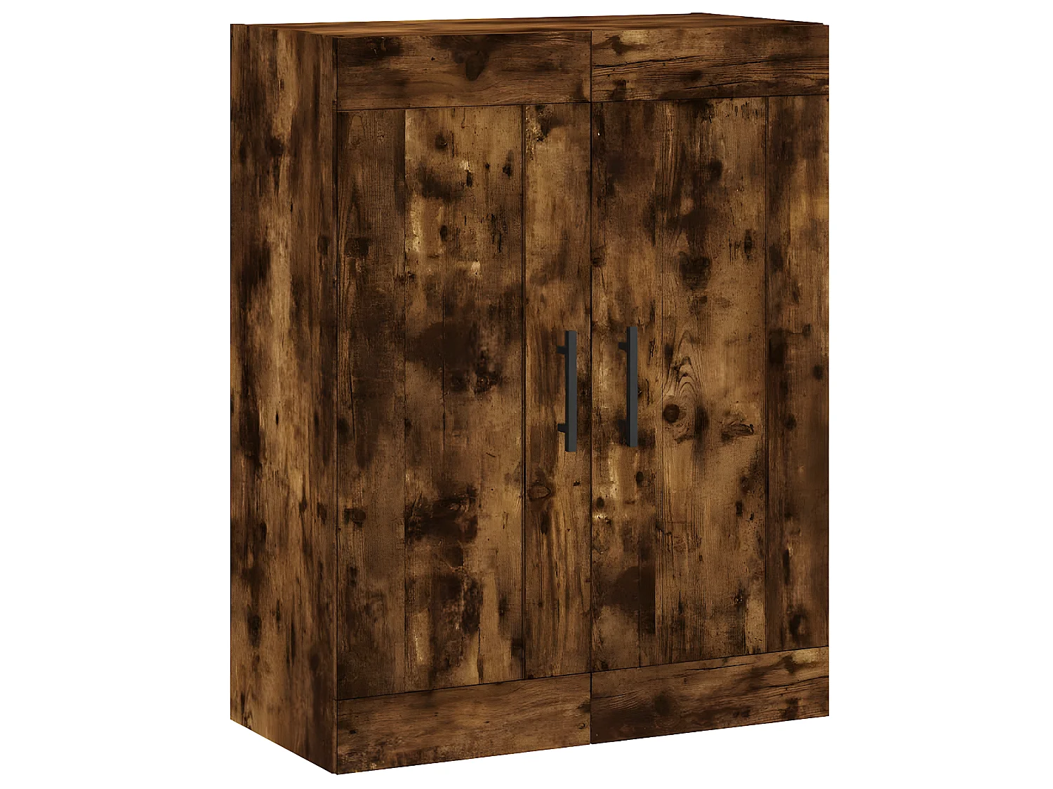 Credenza alta Rovere affumicato 69,5x34x180 cm MDF